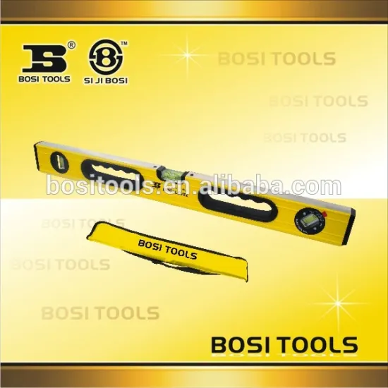 Aluminium Level Bubble Ruler Yellow Color