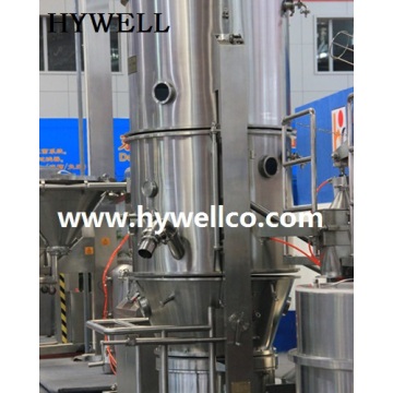 Powder and Granule Fluidizing Bed Dryer