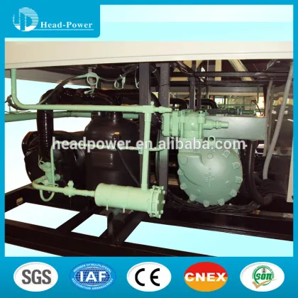 bitzer double compressor screw chiller