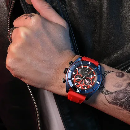 Top High Quality Sport Quartz Watches for Men Waterproof Classic Fashion Business Quartz Watches