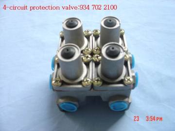 Four circuit protection valves 934 702 2100