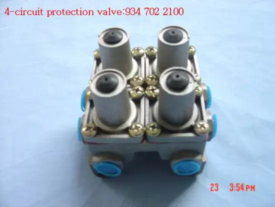 Four circuit protection valves 934 702 2100