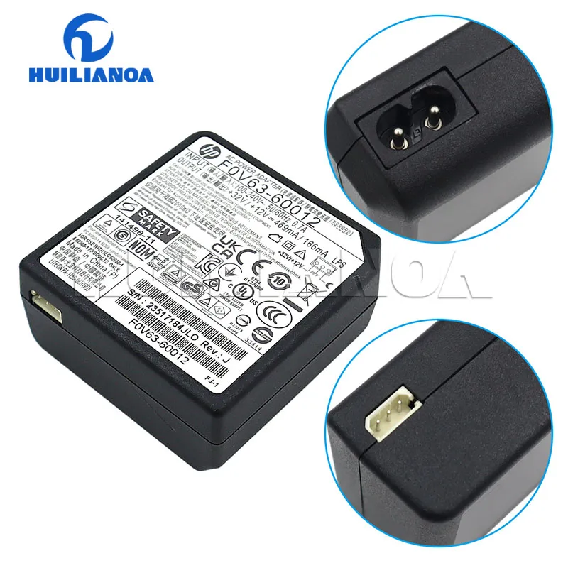 AC Power Adapter for HP Envy 4520 6255 Officejet 4650 8025 8035 Power Supply Adapter F0V63-60012 for HP Officejet 4650 4538 6230 4535 4678