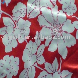 SATIN/CHARMEUSE PRINT FABRIC