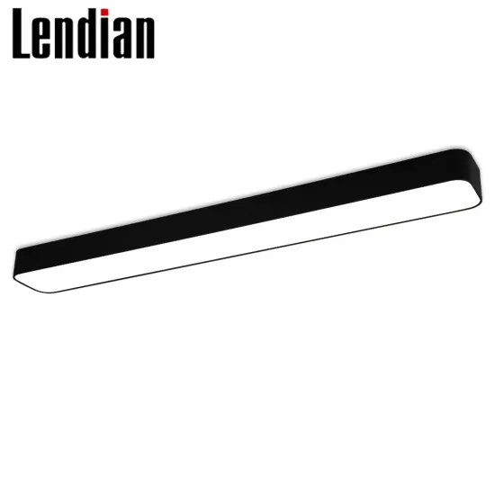 Modern Indoor Black White Aluminum LED Ceiling Panel Lights 25W 45W Surface Mounted SKD