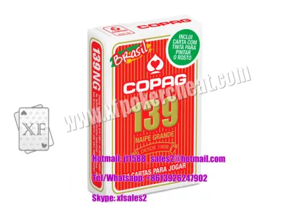 Magic Show  Marked Poker Cards , Gambling Brazil Copag Playing Cards