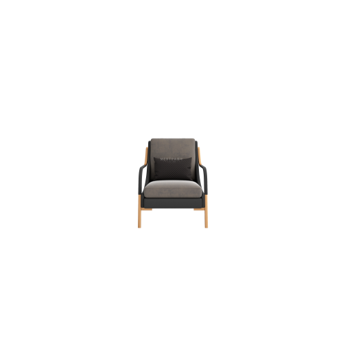 cadeira de lounge confortável cadeira de couro moderna