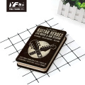 Custom retro music poster metal cover notebook diary book