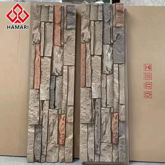 PU Stone Panels and Wall Decorations for Outdoors