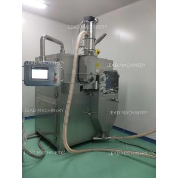 Dry granulation roller compactor for pharmaceutical powder