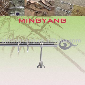 Stainless steel curtain rod