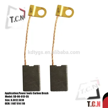 All kinds of graphite electric carbon brush for BOSCH power tools