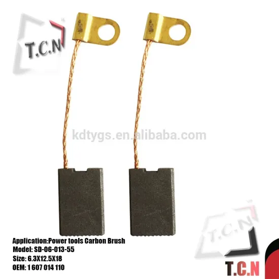 All kinds of graphite electric carbon brush for BOSCH power tools