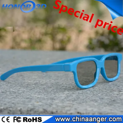 smartphone 3D feeling HD view 3D glasses plastic realD glasses