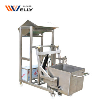 Customized Electric Meat Skip Cart Lifter Elevator for Industrial Use