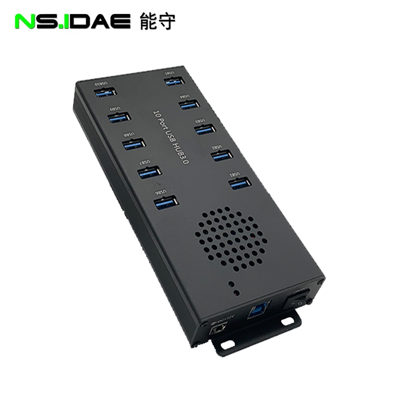 USB 3.0 Hub de alta velocidad de 10 puertos