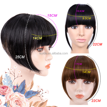 AliLeader Wholesale Women Hair Pieces Silk Base Topper With Bangs Synthetic Hair Toupee For Women