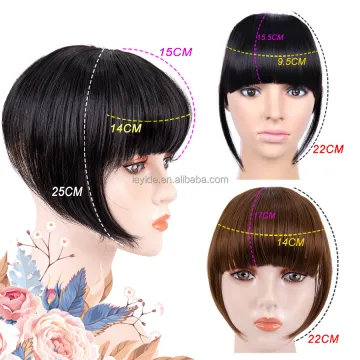 AliLeader Wholesale Synthetic Hair Pieces Silk Top Synthetic Hair Toupee For Top Of Head With Clips Bangs
