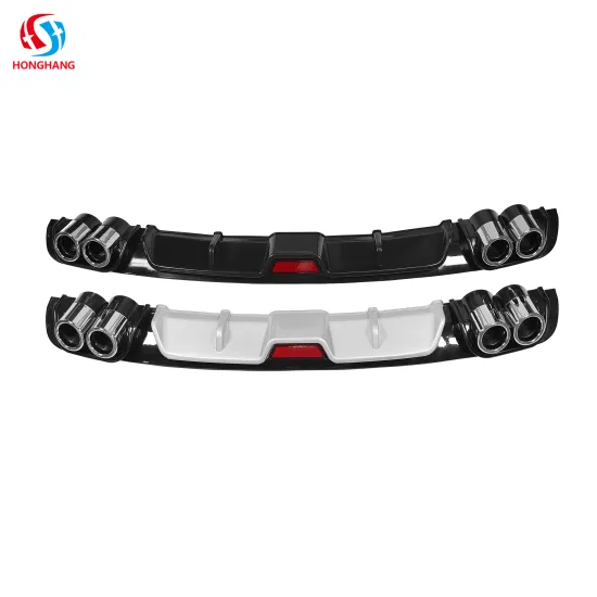 Wholesale Auto Parts: Plastic and Carbon Fiber Rear Bumper Diffuser Lip for All Car Models