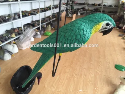 new design parrot bar decorations on a perch 401012-2G