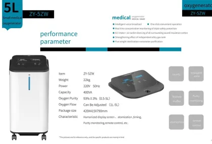 Medical oxygen generator with 96% oxygen concentration