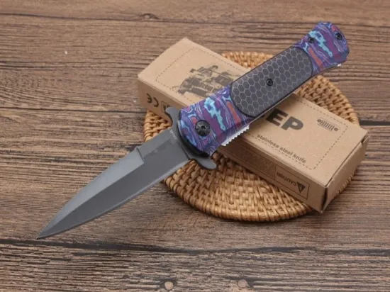 Personlized Survival Sharp Pocket Knife