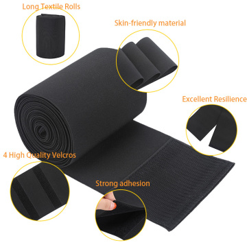 Nutzbarer Streifen-elastischer Band-Wrap-Taille-Trainer