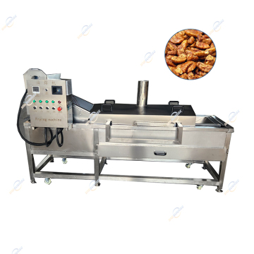 Automatic Oil Filter Conveyor Fryer for Snack Cakes and Pies