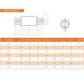 Sinofuse High -Coltage DC/AC FUSE для Evcharger Esssolar Fuse