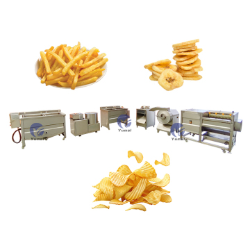 Small Scale Potato Chips Processing Machine: Cutting, Slicing, Frying & Packing