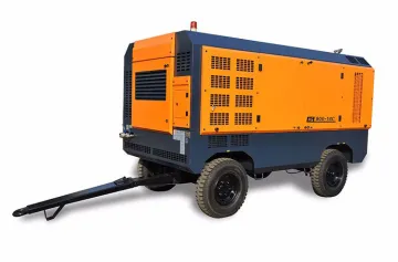 High Pressure Diesel Movable Screw Air Compressor
