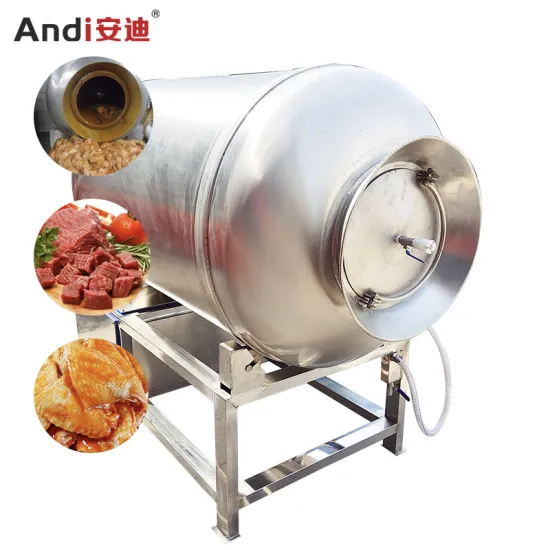 Stainless Steel Vacuum Tumbler Marinator for Meat Processing