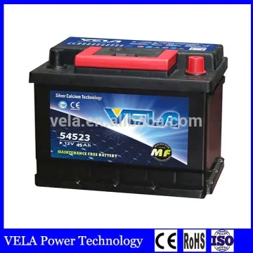 Hot Sale Best Price DIN45 MF Lead Acid Car Battery For Car Starting
