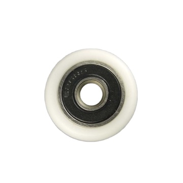 YCZCO Sliding Nylon Shower Door with 25mm Wheels