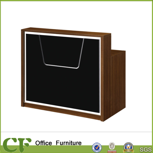 Square look office furniture front desk design for front desk table