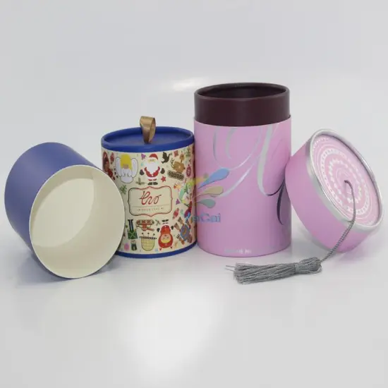 china cheaper 3-piece telescoping rolled edges packaging paper tube for wine with SGS report