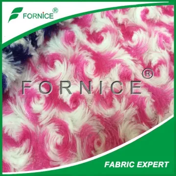 100 polyester microfiber plush fabric