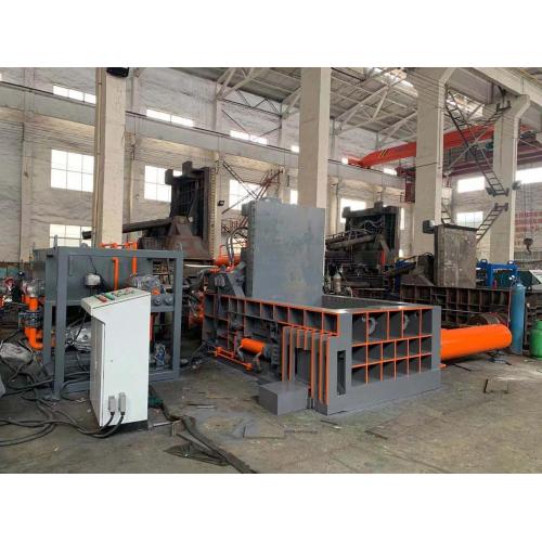 Push-out Scrap Aluminum Steel Metal Baler Compactor