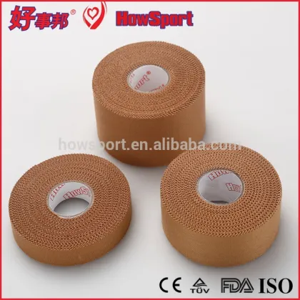 China Jiaxing Manufactory Good Healthy Sports Tape With CE TUV FDA ISO Medical Adhesive Tape Dressings