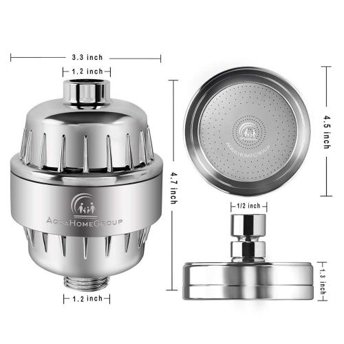 GAOBAO Unique Coconut Shell Activated 15 Stage Shower Filter