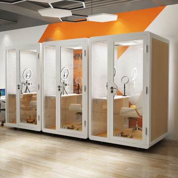 Acoustic Study Work Pod Recording Booth