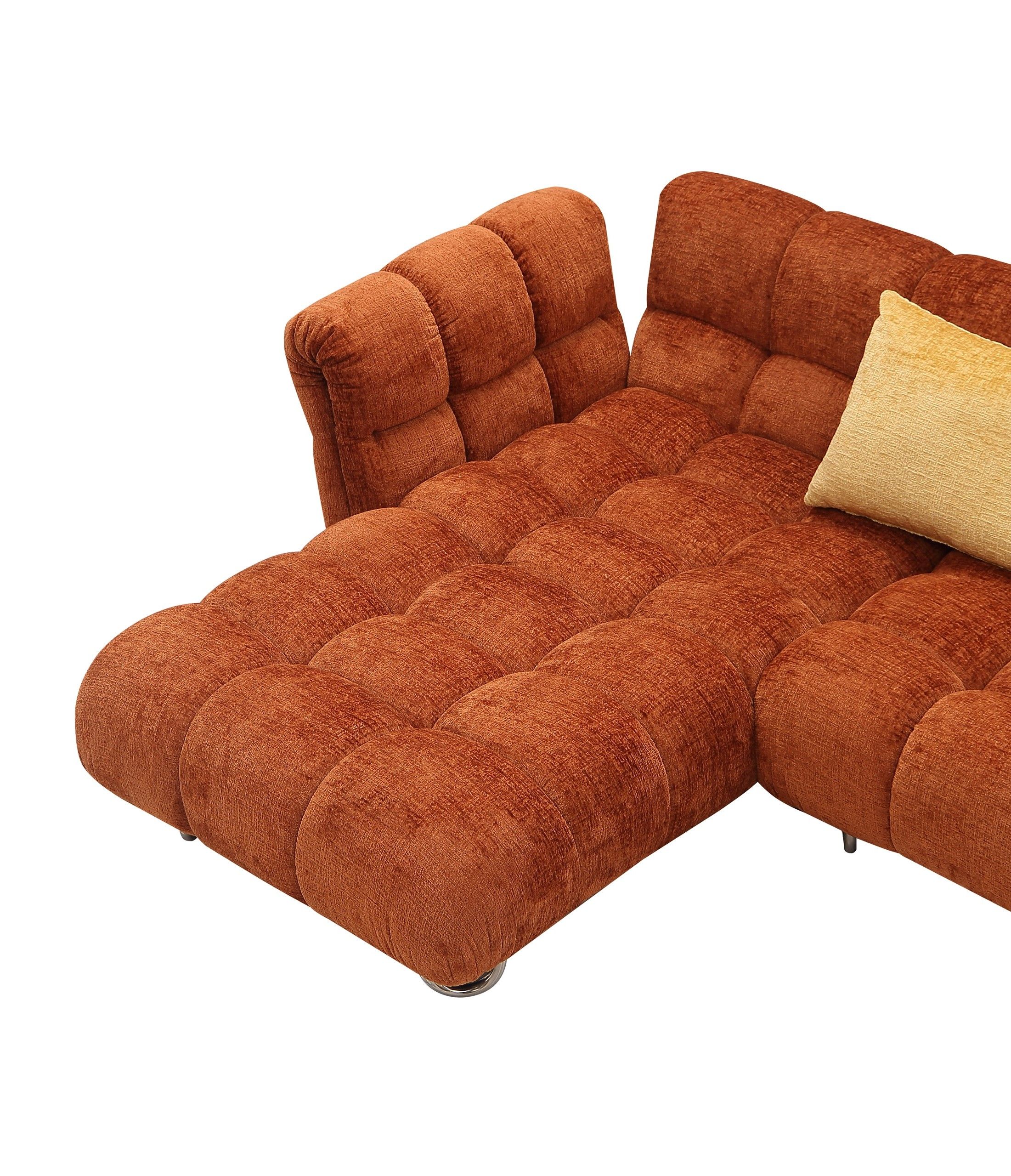 L-shaped separate couch