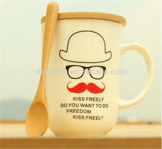 lid mug hot wholesale White Porcelain Tea Cup