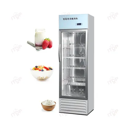Commercial Yogurt Making Machine: Automatic Fermentation Glass Door Small Yogurt Machine