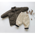 Children's Retro Loose Cotton Coat