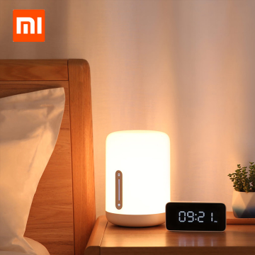 Xiaomi Mi बेडसाइड लैंप 2: Mi होम ऐप वायरलेस कंट्रोल एलईडी लाइट मिजिया बेडरूम के लिए