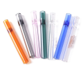 Vidro de vidro personalizado One Hitter Chillum Tubs com rolha