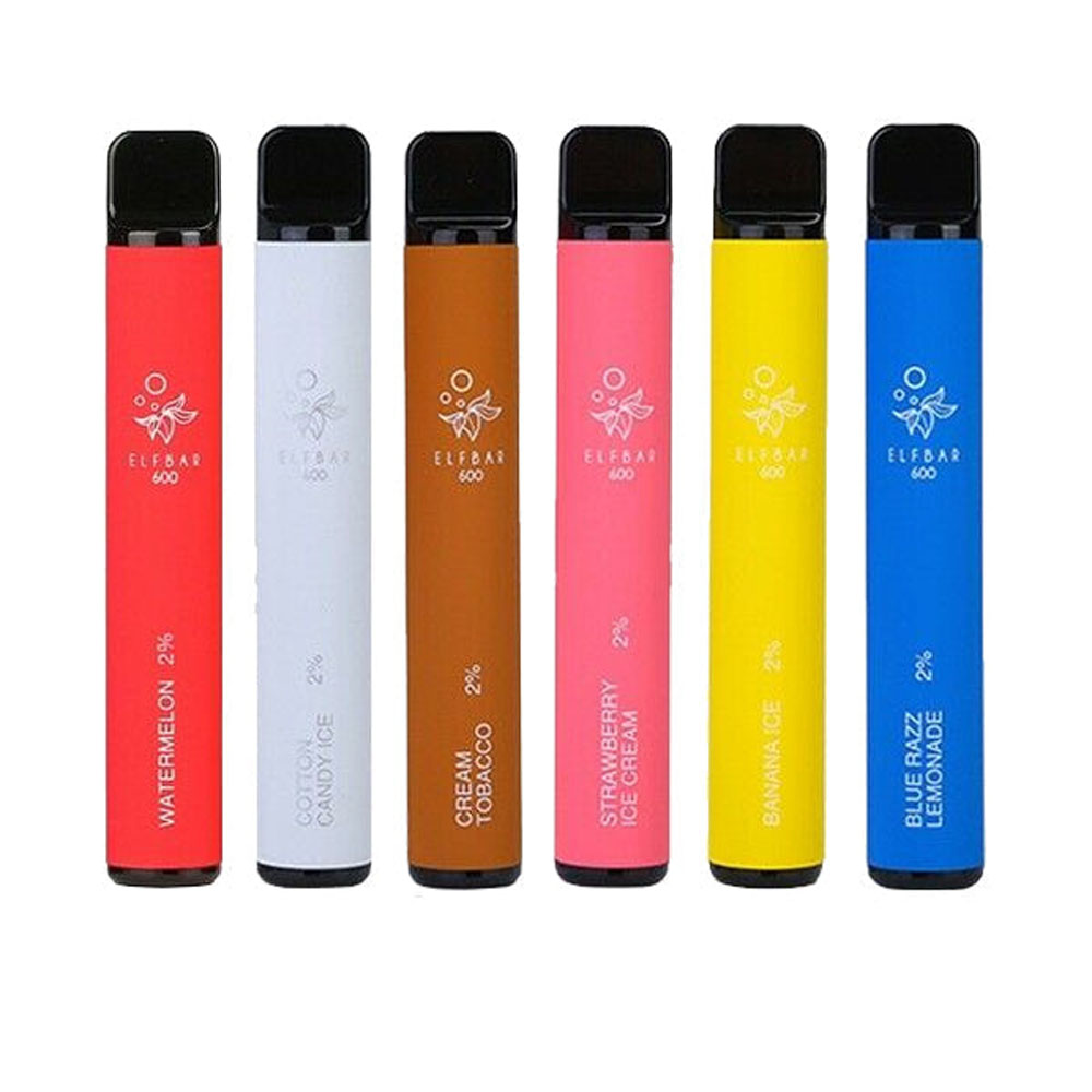 Elf Bar 600 Puffs Einweg -Vape