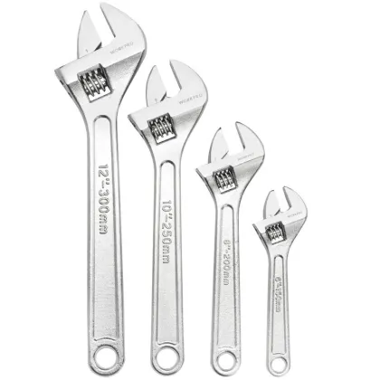 6" to 12" Portable Multifunctional Adjustable Wrenches - Bulk Quantity Custom Spanner Wrenches