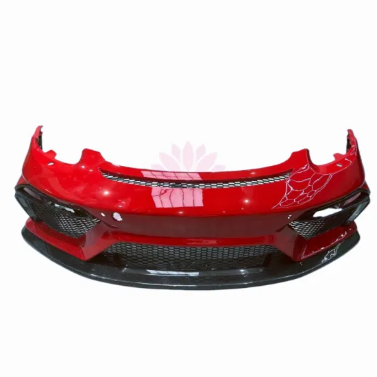 High Quality Semi Carbon Fiber A Style Front Bumper Kit for 2012-2016 Porsche Cayman Boxster 981